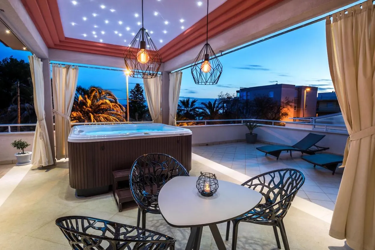 Family Apartment With Huge Terrace And Hot Tub - Franka Split